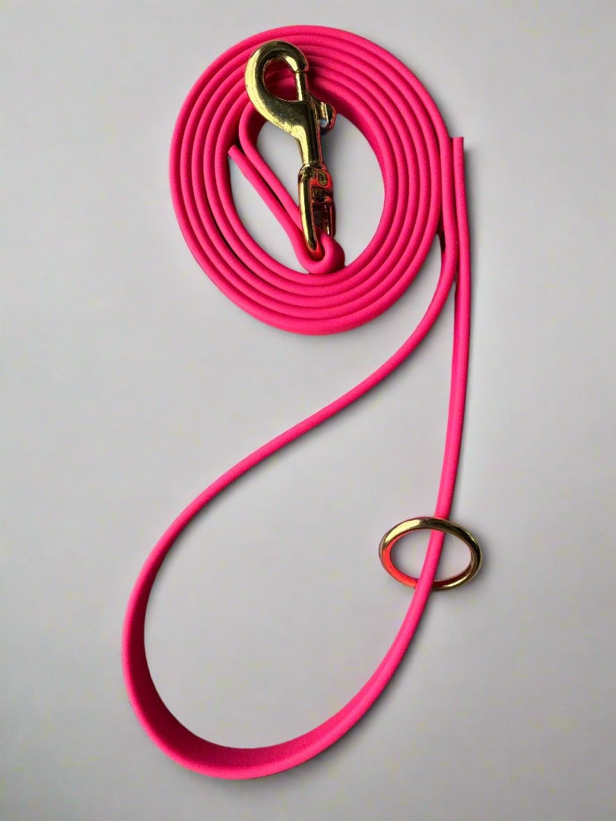 6-Foot Waterproof BioThane® Dog Leash - Handmade in the USA