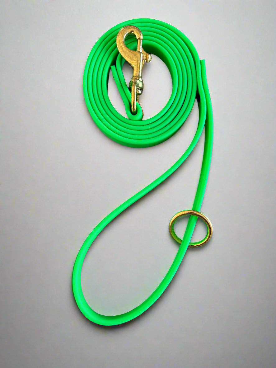 6-Foot Waterproof BioThane® Dog Leash - Handmade in the USA