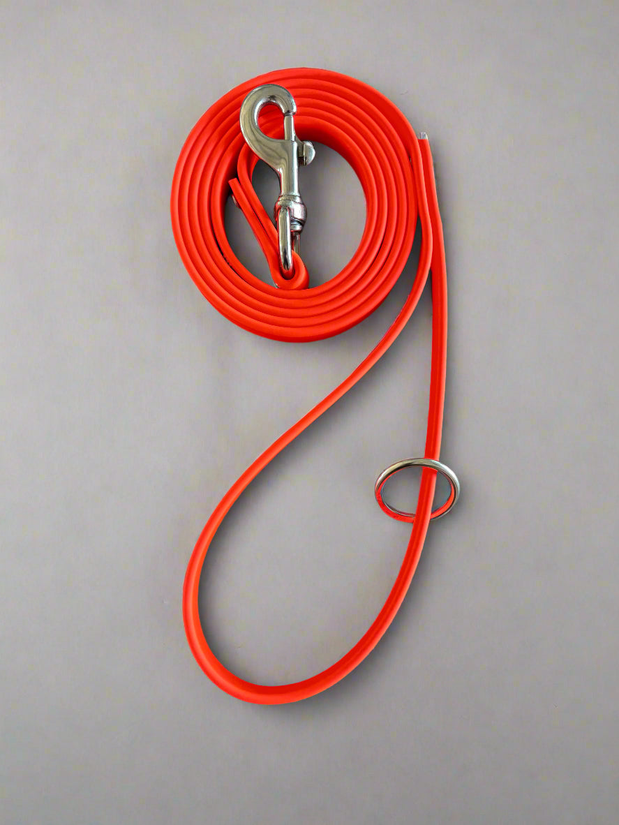 6-Foot Waterproof BioThane® Dog Leash - Handmade in the USA