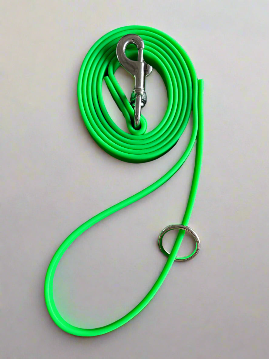 6-Foot Waterproof BioThane® Dog Leash - Handmade in the USA