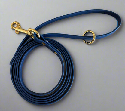1/2" Wide 6-Foot Waterproof BioThane® Dog Leash (SMALL BREEDS)- Handmade in the USA | Maintenance-Free & Odor-Resistant