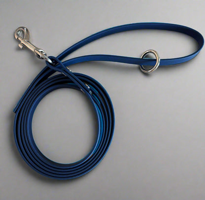 1/2" Wide 6-Foot Waterproof BioThane® Dog Leash (SMALL BREEDS)- Handmade in the USA | Maintenance-Free & Odor-Resistant