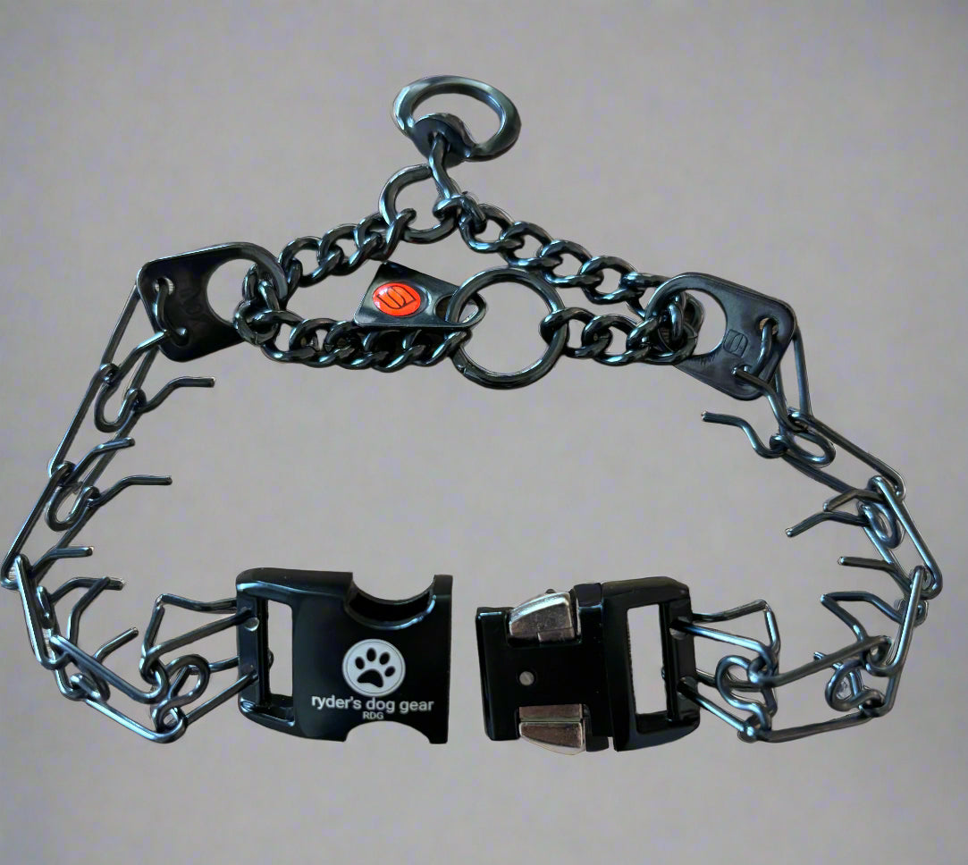 Black Buckle for Herm Sprenger 1.5mm Micro Prong Collar