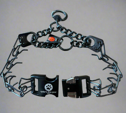 Black Buckle for Herm Sprenger 1.5mm Micro Prong Collar