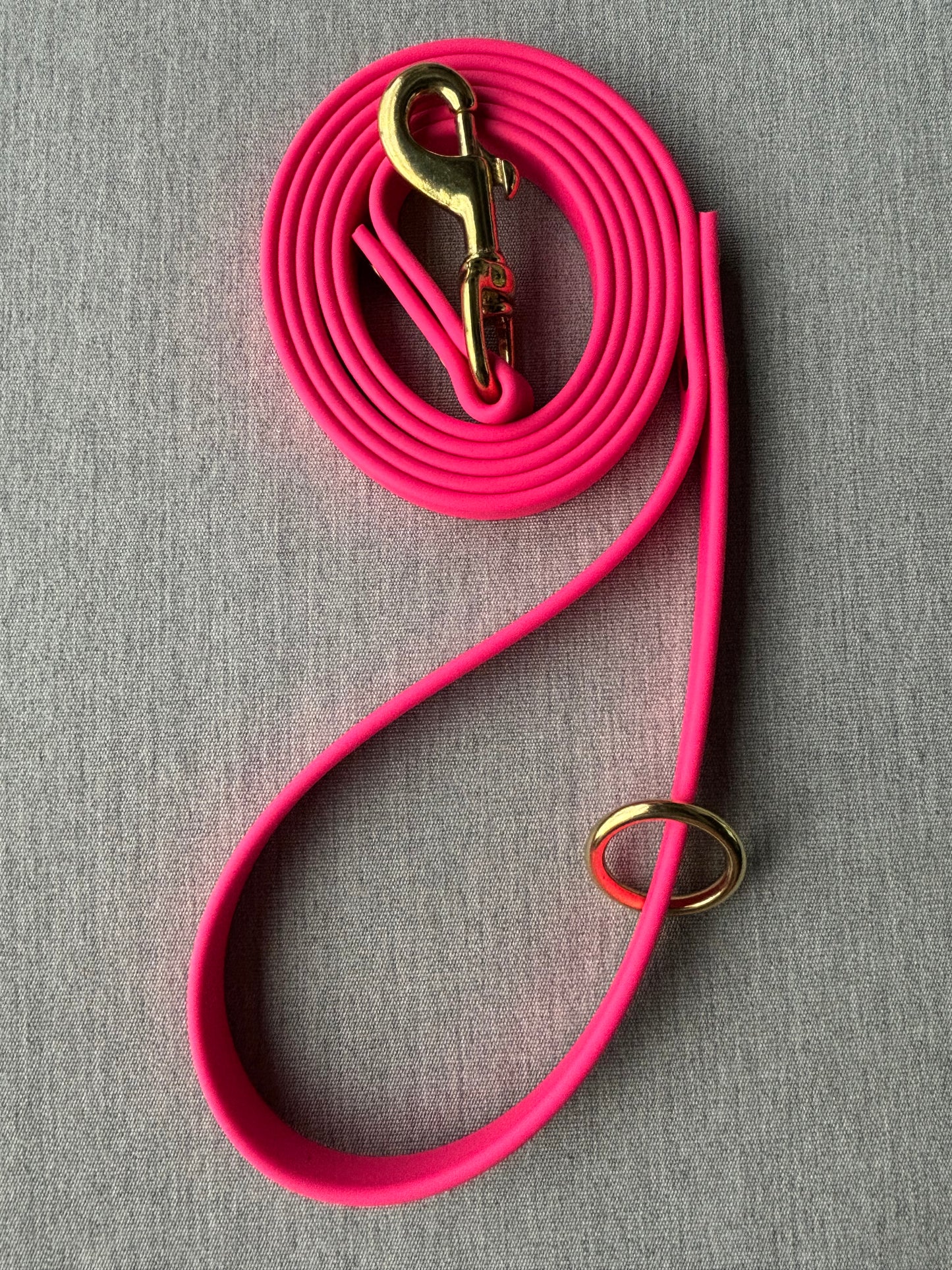 6-Foot Waterproof BioThane® Dog Leash - Handmade in the USA