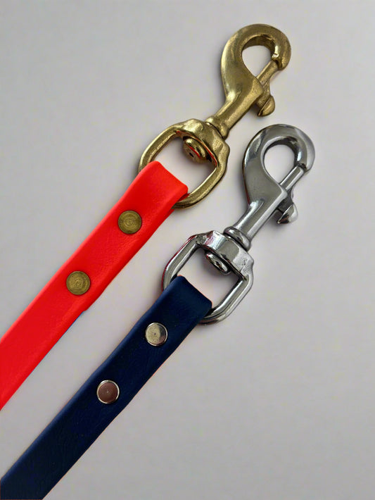 6-Foot Waterproof BioThane® Dog Leash - Handmade in the USA